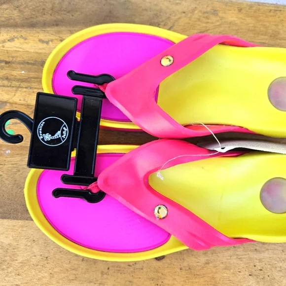 Hawaiian Jellys Ultra Comfort Mango Unisex Sandals Women's Size 8 - Picture 9 of 15